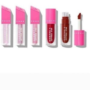 Morphe X Jeffree star Iconic Bolds 5 Piece Lip Collection New